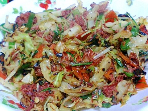 コンビーフベジタブルソテー